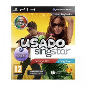SingStar Portugal Hits PS3 USADO